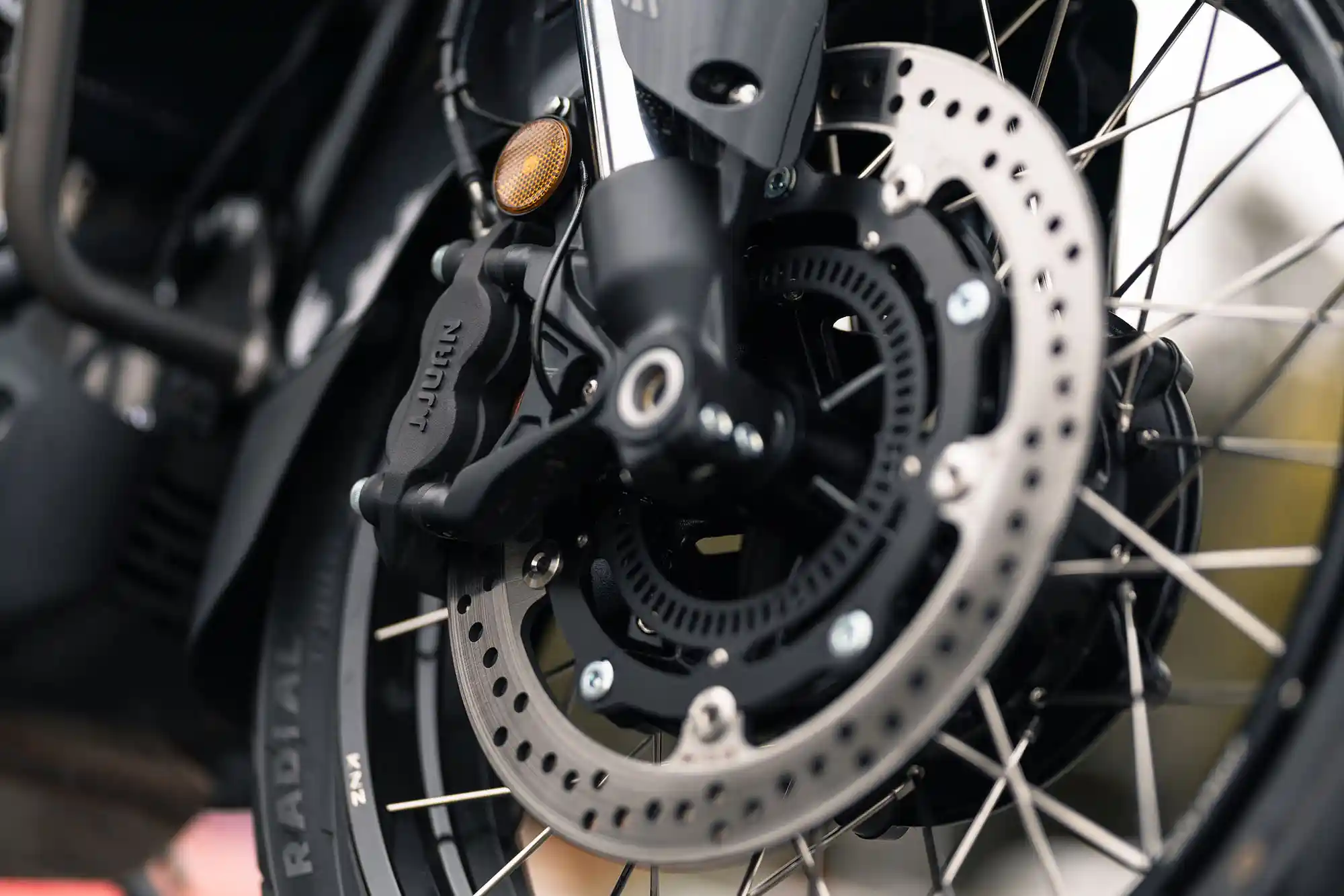 A closer look at Zontes braking components